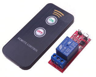 DC 5V 1 Channel Relay Module Infrared IR Remote Switch Control - Compoden