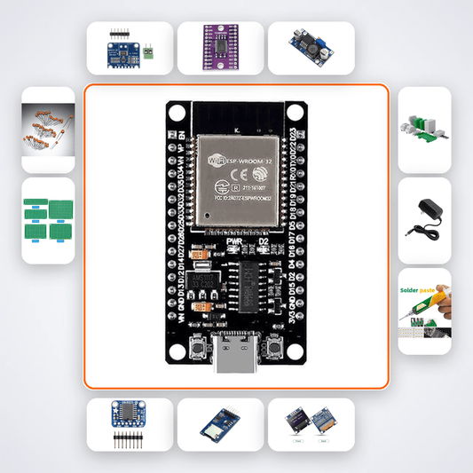 DC Microgrid Bus Voltage Controller Kit with ESP32 + LED - Compoden