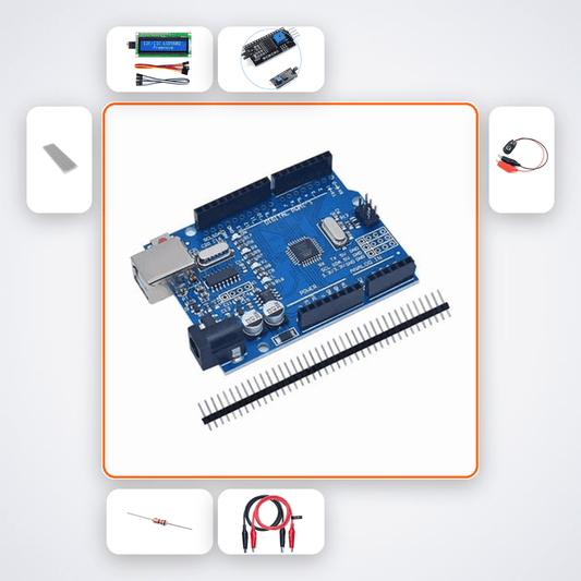 Digital Capacitor Meter Kit with Arduino Uno - Compoden