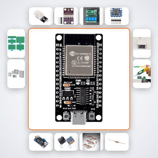 Digital Twin Sensor Shadow Variant 8 Kit with ESP32 + DHT22 - Compoden