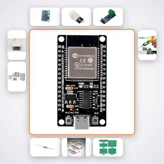 Digital Twin Sensor Visualiser Kit with ESP32 + MPU6050 - Compoden