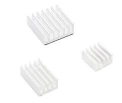 Aluminum Heat Sink for Raspberry Pi 4B - White | Compoden – Compoden electronics component