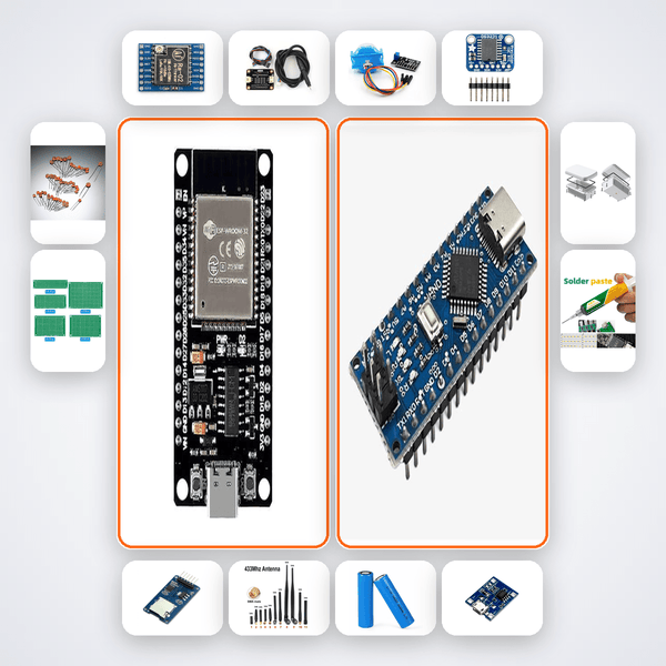 Drinking Water Quality Tester Kit with ESP32 + LoRa - Compoden