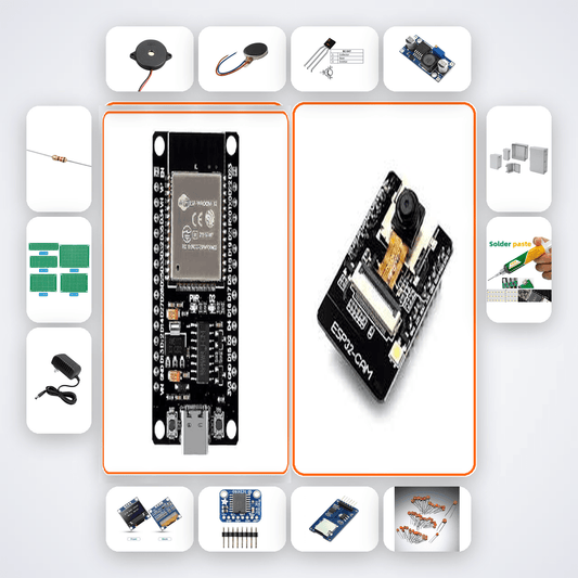 Driver Drowsiness Detection System Kit with ESP32 + Camera - Compoden