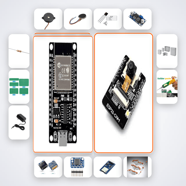 Driver Drowsiness Detection System Kit with ESP32 + Camera - Compoden