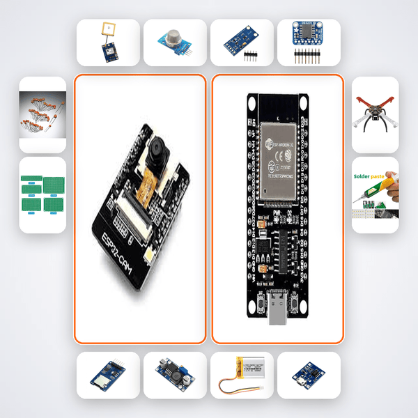 Drone-Assisted Crop Scouting System Kit with ESP32 + Sensor - Compoden
