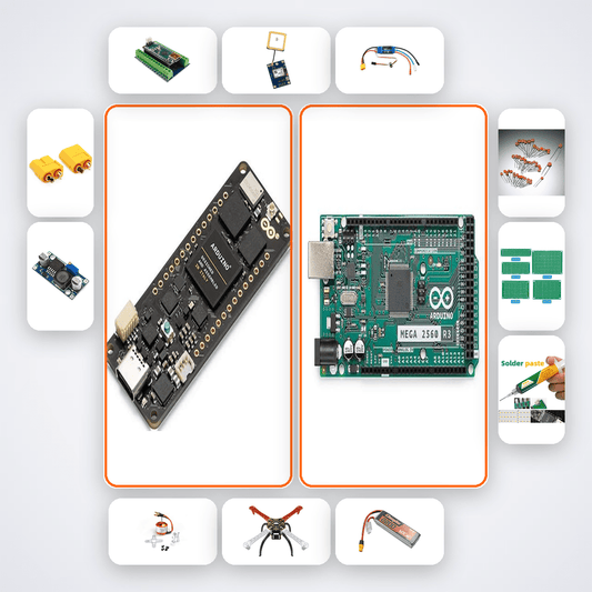 Dual-Core Drone Autopilot: Portenta H7 AHRS + GPS Kit - Compoden