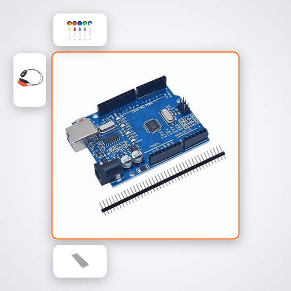 Dummy Camera Deterrent Variant 11 Kit with Arduino Uno + LED - Compoden