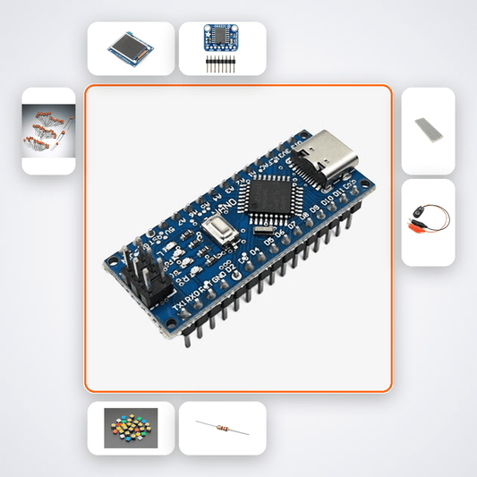 E-Ink Daily Agenda Display Kit with Arduino Nano - Compoden