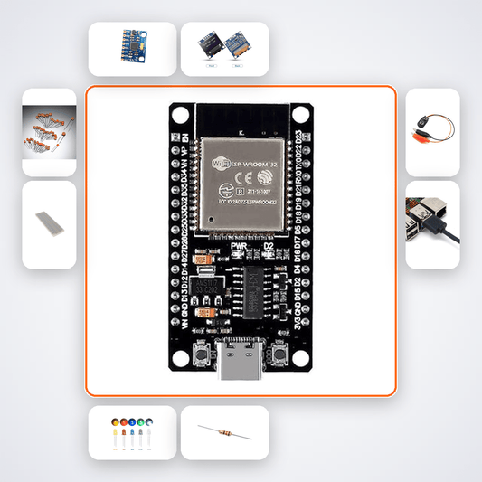 Earthquake Vibration Logger Kit with ESP32 + MPU6050 - Compoden