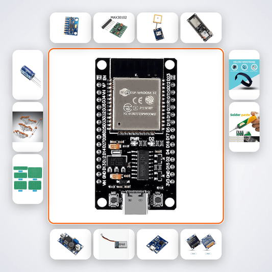 Earthquake Vibration Logger Pro Kit with ESP32 + MPU6050 - Compoden