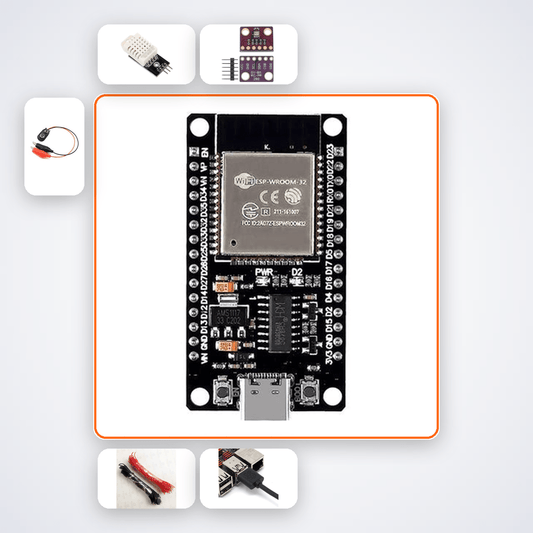 ECE Lab Kit 11 IoT Dashboard with ESP32 - Compoden