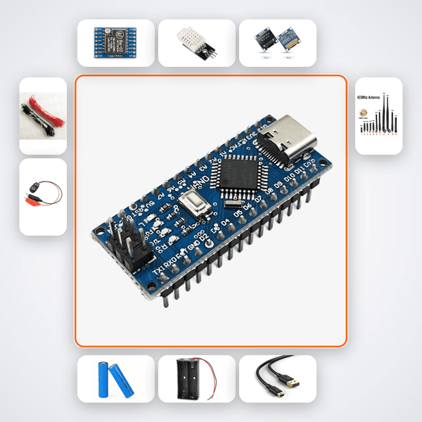 ECE Lab Kit 21 LoRa Long Range Sensor Node - Compoden