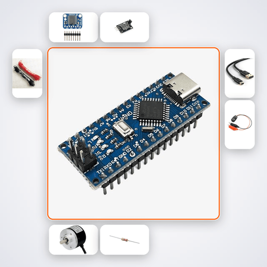ECE Lab Kit 25 Digital Clock with RTC - Compoden