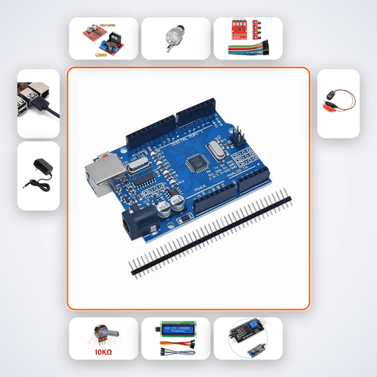 ECE Lab Kit 5 PWM Motor Speed Control - Compoden