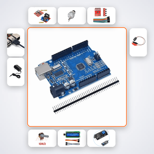 ECE Lab Kit 5 PWM Motor Speed Control - Compoden