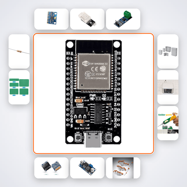 Edge AI Anomaly Detection Node Kit with ESP32 + MPU6050 - Compoden