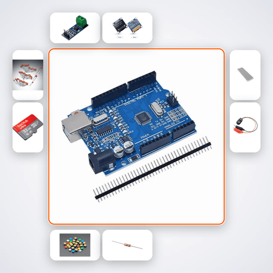 Energy Usage Monitor Kit with Arduino Uno + Sensor - Compoden