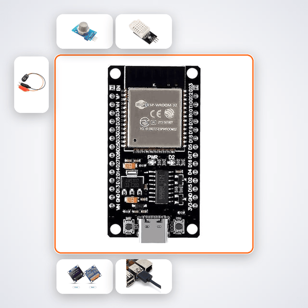 ESP32 Air Quality Intelligence Node - Compoden