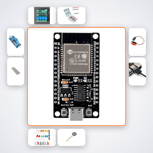 ESP32 Aquarium Automation Kit - Web-Controlled Relay System by Compoden - Compoden