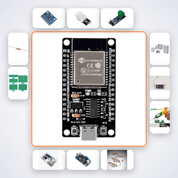 ESP32 Baby Monitor Kit with MPU6050 - Edge AI Anomaly Detection - Compoden