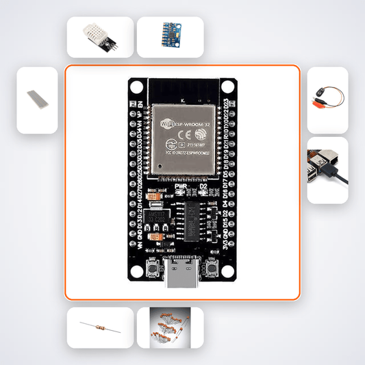 ESP32 BLE Sensor Gateway Kit with ESP32 + DHT22 - Compoden