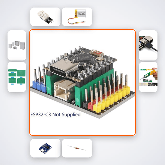 ESP32-C3 Compact MQTT Gateway Kit with ESP32 + DHT22 - Compoden