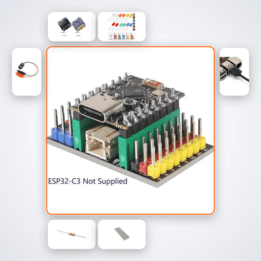 ESP32-C3 Thread Border Router Kit with ESP32 + LED - Compoden