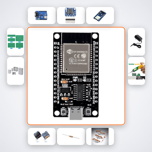 ESP32 CAN Bus Logger Kit with ESP32 + LED - Compoden