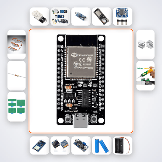 ESP32 Canadian FWI Greenhouse Fire Risk Kit - SMS Alerts - Compoden