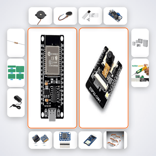 ESP32 Drowsiness Detection & Vibration Logger Kit - Compoden