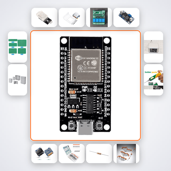 ESP32 Elderly Care Alert Kit - Compoden