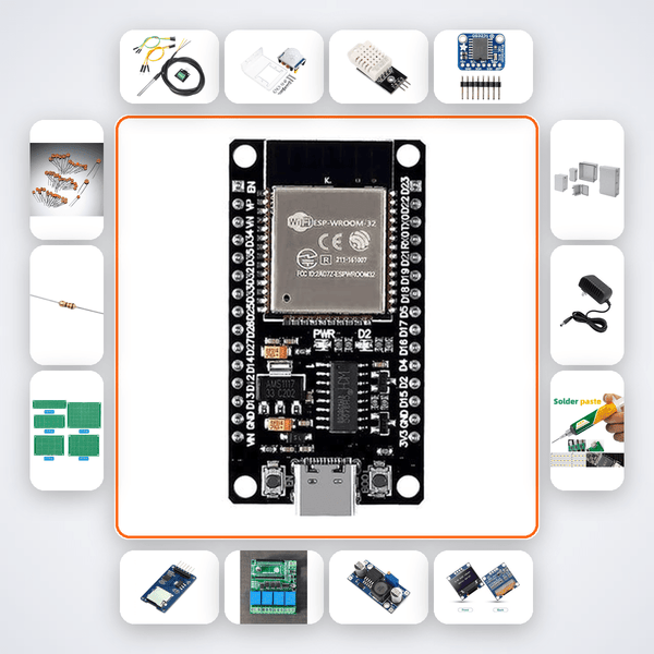 ESP32 Elderly Care Kit: Movement Alert & Pre-Cool System - Compoden