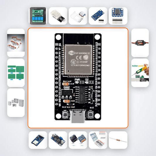 ESP32 Full Smart Home Hub Kit with ESP32 + Relay - Compoden