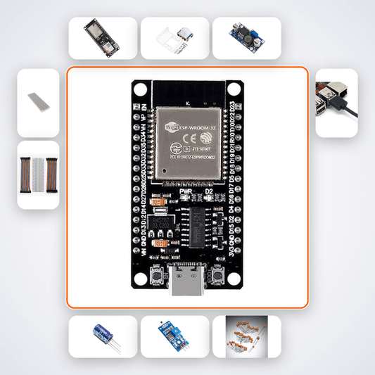ESP32 GSM SMS Alert System Kit with ESP32 - Compoden