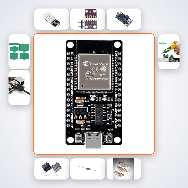 ESP32 HVAC Monitor Kit - AWS IoT Core & MQTT TLS - Compoden