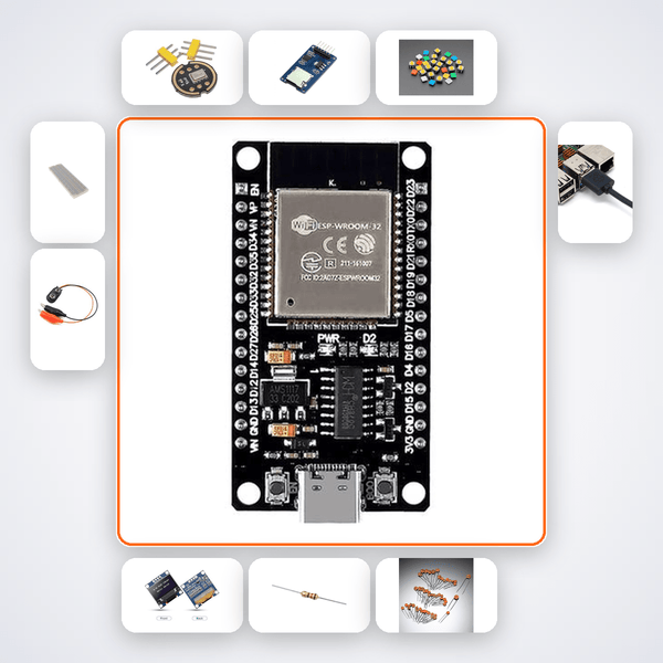 ESP32 I2S Audio Recorder Kit - Record WAV 44.1kHz to SD Card - Compoden