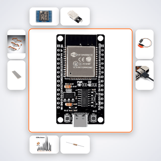 ESP32 LoRa Sensor Node Kit - Transmit 1km Without WiFi - Compoden