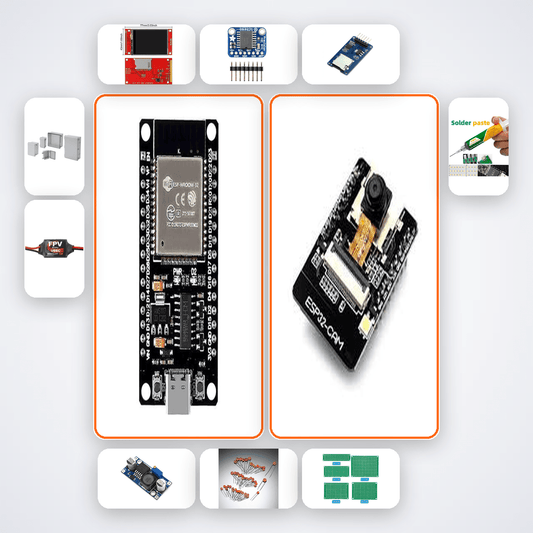 ESP32 Neuromorphic Vision Kit - Event Camera Object Detection with Spiking Neural Network - Compoden