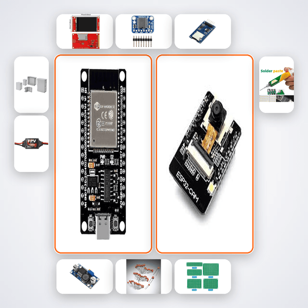 ESP32 Neuromorphic Vision Kit - Event Camera Object Detection with Spiking Neural Network - Compoden