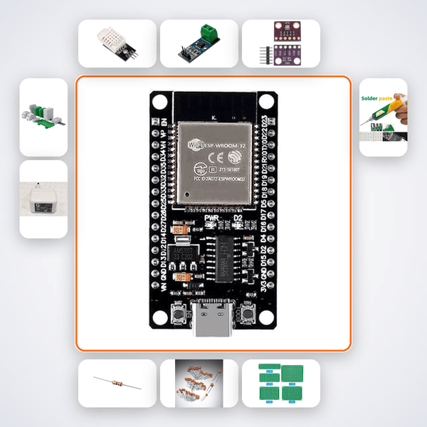 ESP32 OPC-UA Industrial Server Kit with ESP32 + DHT22 - Compoden