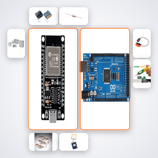 ESP32 Pocket Spectrum Analyser Kit with ESP32 + LED - Compoden