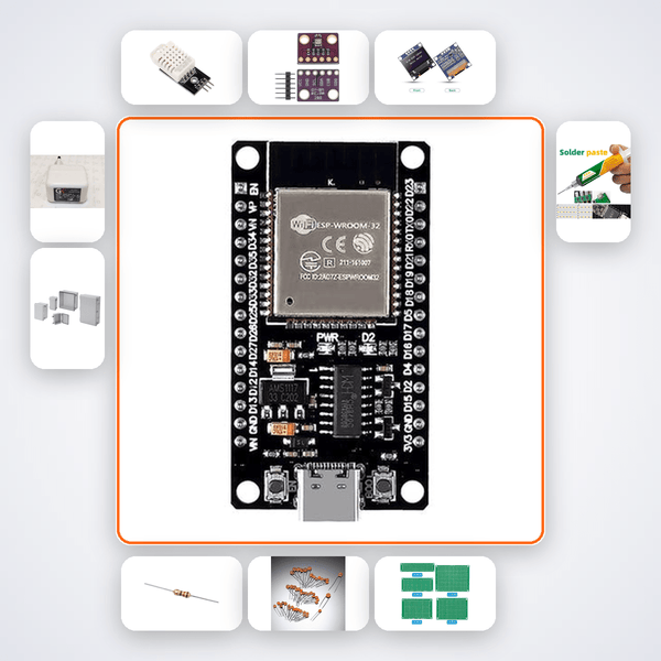 ESP32 Private Wireguard VPN Node Kit with ESP32 + DHT22 - Compoden