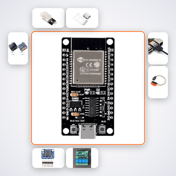 ESP32 Q-Learning Thermostat Kit - Build AI IoT Project - Compoden