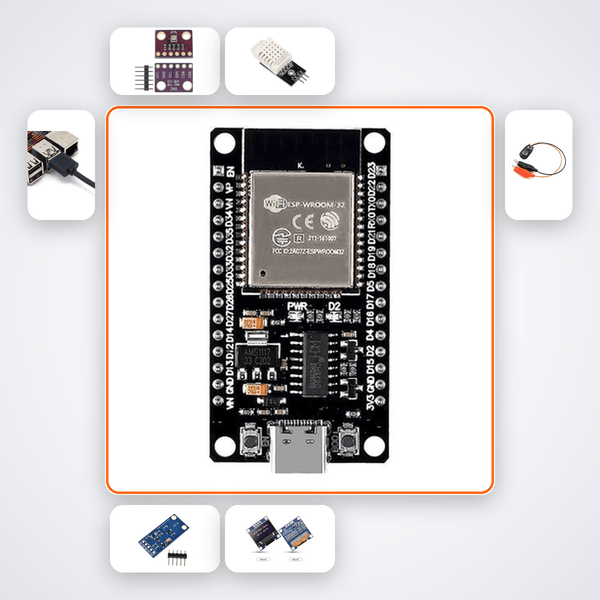 ESP32 Rainfall Prediction Weather Node - Compoden