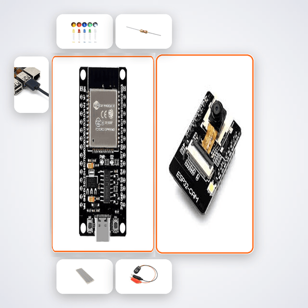 ESP32-S3 Camera Face Detection Kit with ESP32 + Camera - Compoden