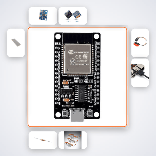 ESP32-S3 Edge Impulse Motion Classifier Kit with ESP32 + MPU6050 - Compoden