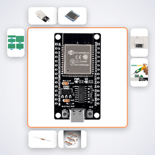 ESP32 Sensor Network Map Kit - Mesh Topology Visualizer - Compoden