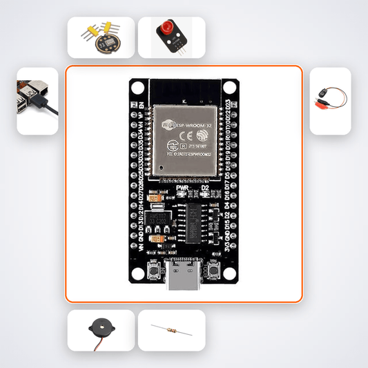 ESP32 Sound Classification IoT Alert - Compoden