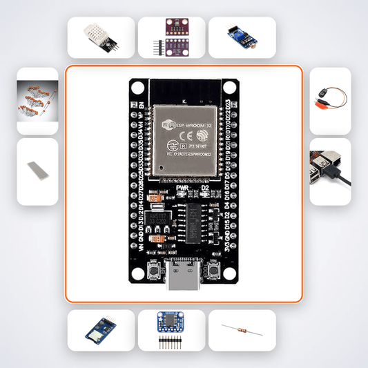 ESP32 Time Series Data Logger Kit with ESP32 + DHT22 - Compoden